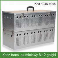 KOSZ TRANSPORTOWY ALUMINIOWY PODWÓJNY